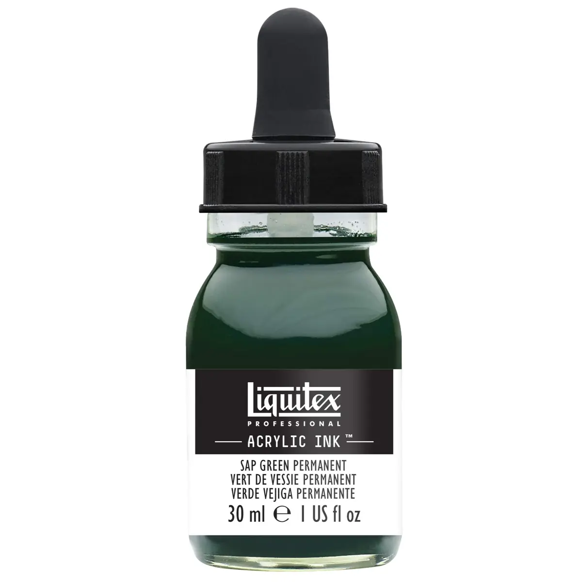 Liquitex Professional Tinta Acrílica Líquida, Verde (Sap Green Permanent - 315), 30 ml