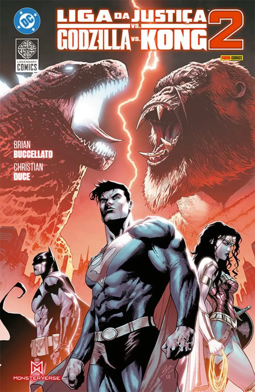 Liga da Justiça vs Godzilla vs Kong 02