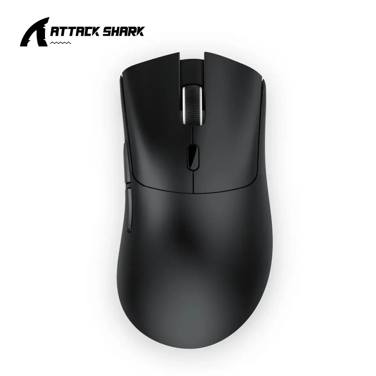 Mouse gamer sem fio Attack Shark R1, PAW3311 1KHZ 18000dpi, mouse Bluetooth, mouse macro para jogos, mouse pad/pc - 1