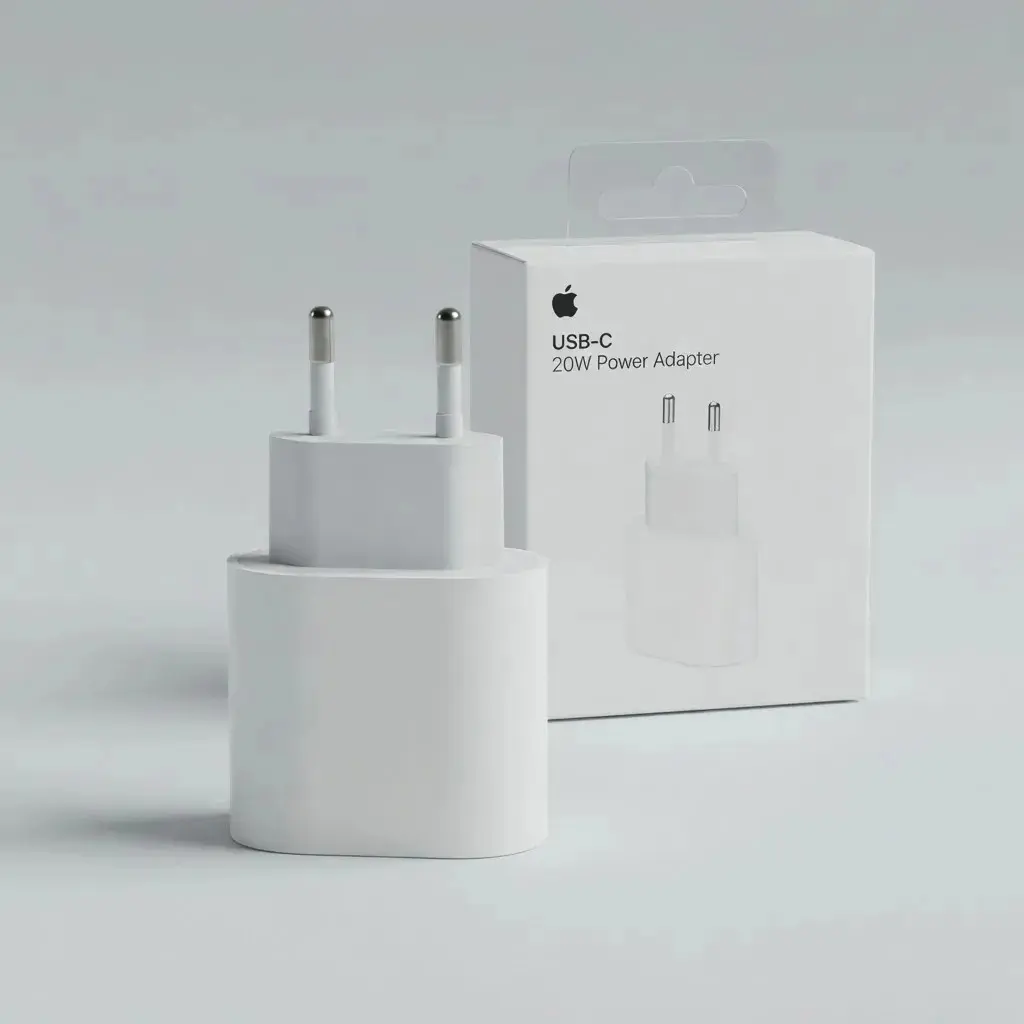 Carregador Fonte USB-C 20w para iPhone Apple Tipo-C Turbo Adaptador - Distribuidor Autorizado thumbnail 4