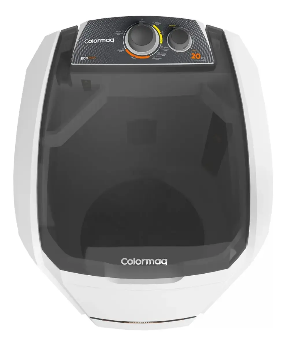 Lavadora De Roupas Semiautomática Lcs 20 20kg Colormaq Branco thumbnail 5