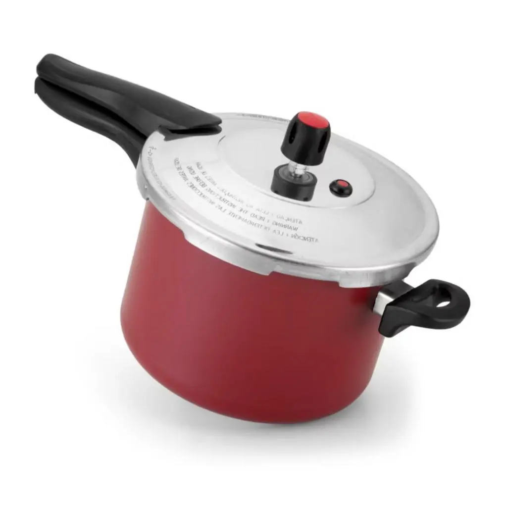 Panela De Pressão 4,5 Litros Antiaderente Teflon Com Tampa Externa Cinza PROMOÇAO - 1