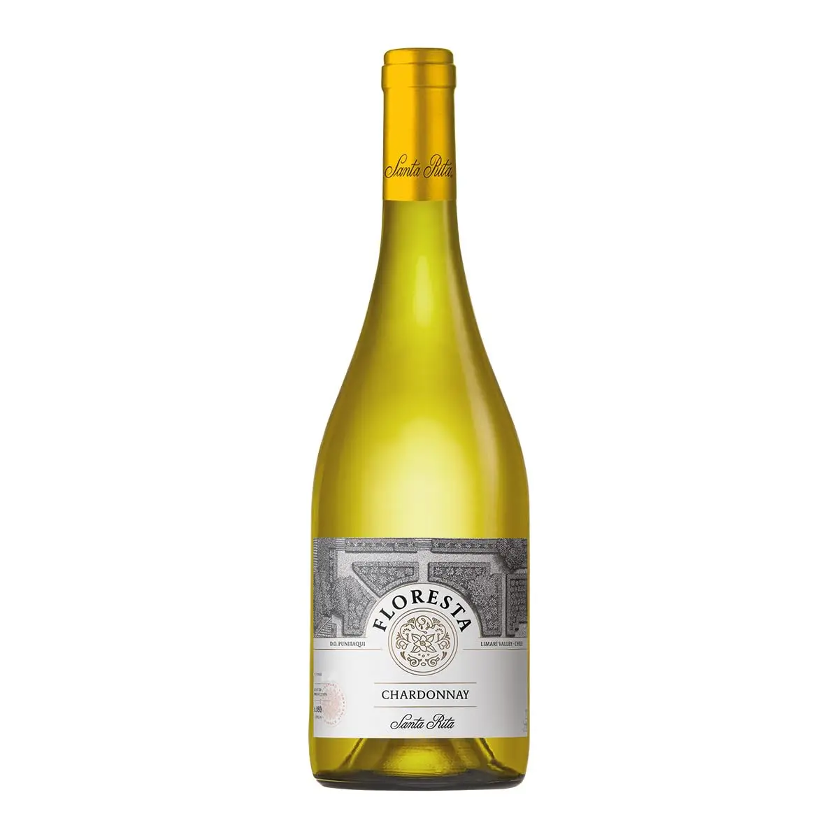 Vinho Branco Chileno Santa Rita Floresta Chardonnay 750 Ml
