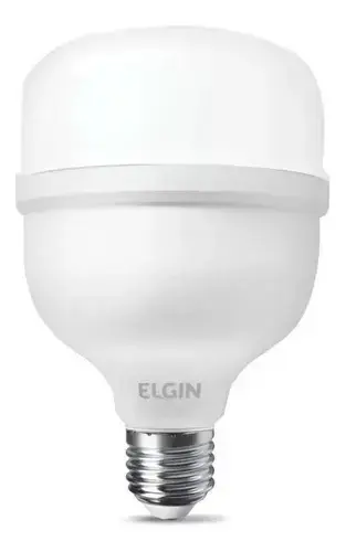 Lâmpada Led Bulbo Alta Potência 65w Elgin 6500k