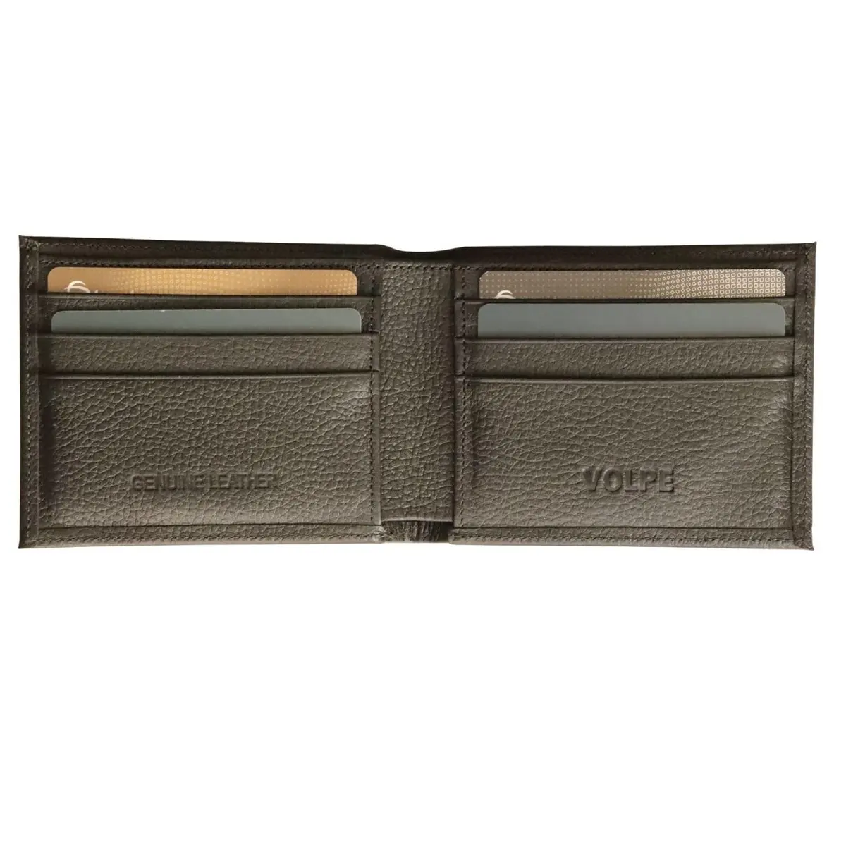 Carteira Masculina Horizontal Couro Legítimo Preto