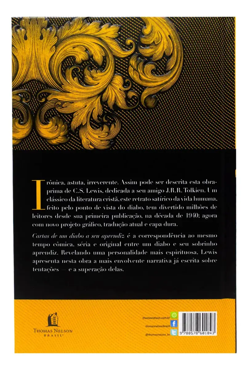 Cartas de um diabo a seu aprendiz - Lewis, C.S. - Thomas Nelson Brasil - Capa Dura thumbnail 5