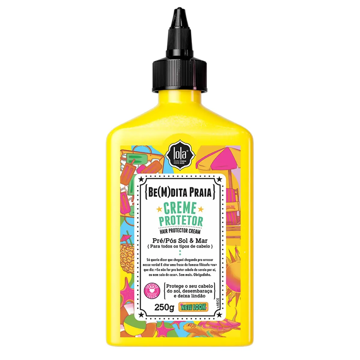 Bem dita Praia, Creme protetor, Lola Cosmetics - 1