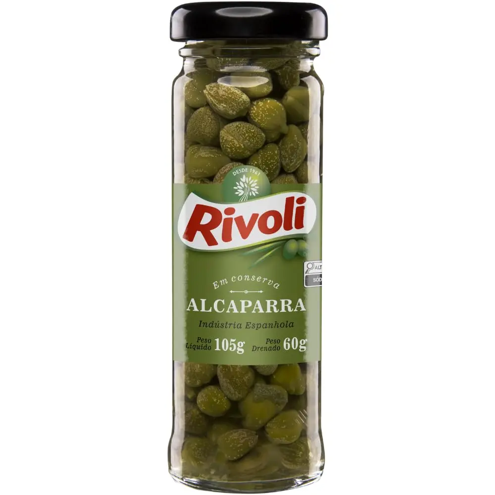 Rivoli Alcaparra Em Conserva Vidro 60G
