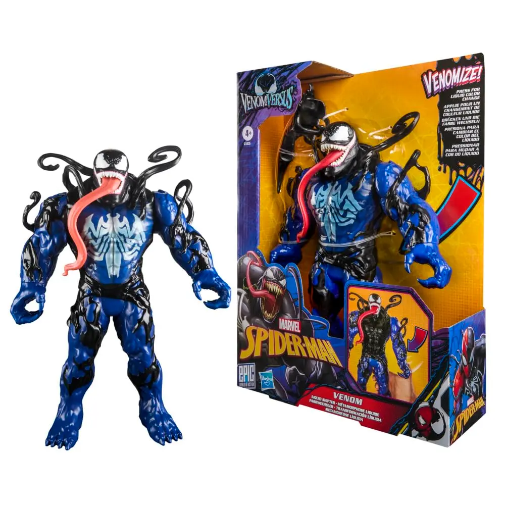 Marvel Spider-Man Epic World of Action VenomVersus Venom Liquid Shifter