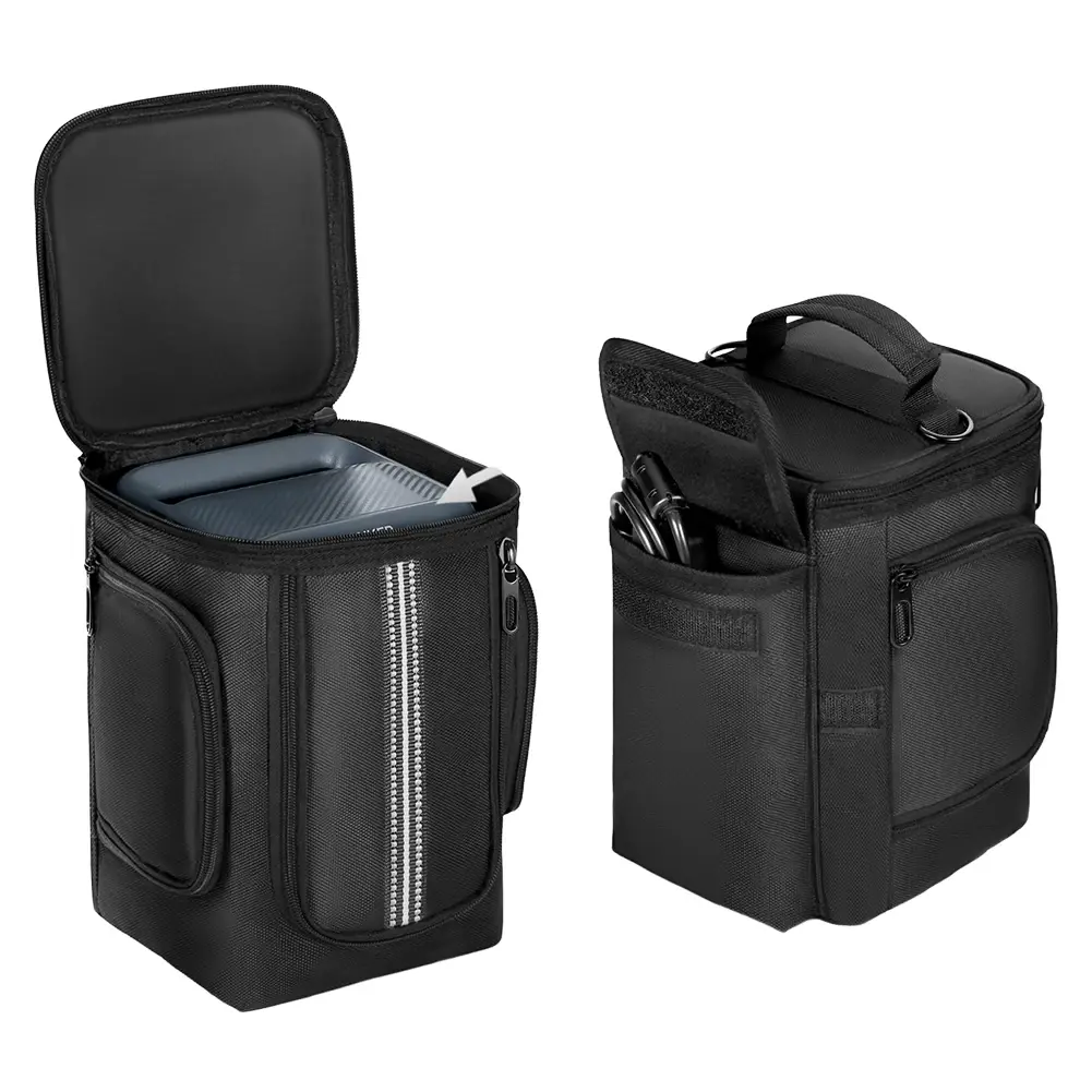 Estojo de transporte para anker c300/c300 dc, bolsa de armazenamento portátil para estação de energia, capa protetora anti-queda com alça de ombro e alça