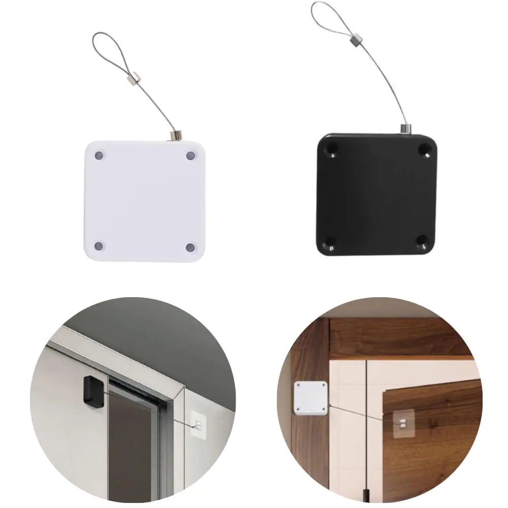 Fecho Automático Mola Aerea Amortecedor Para Porta De Casa E Escritório Simples Instalção (Branco)