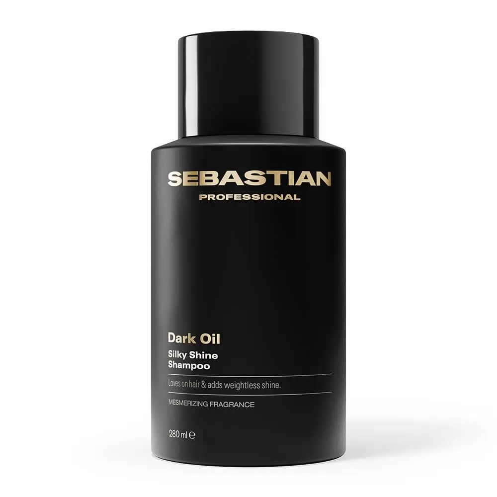 Sebastian Professional, Dark Oil, Shampoo de nutrição, brilho e maciez para todos os tipos de cabelo, 280ml