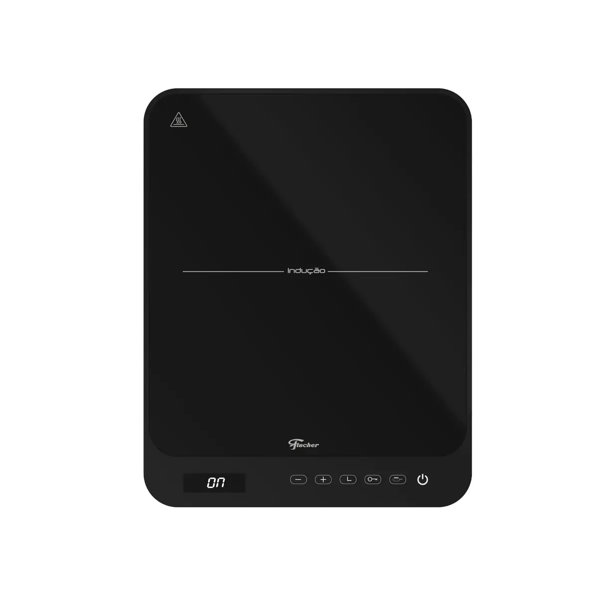 Cooktop Indução 1 Boca Touch Screen Preto Bivolt