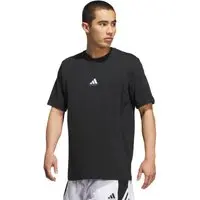 Camiseta Estampada adidas Basketball adidas Performance Preto - 1