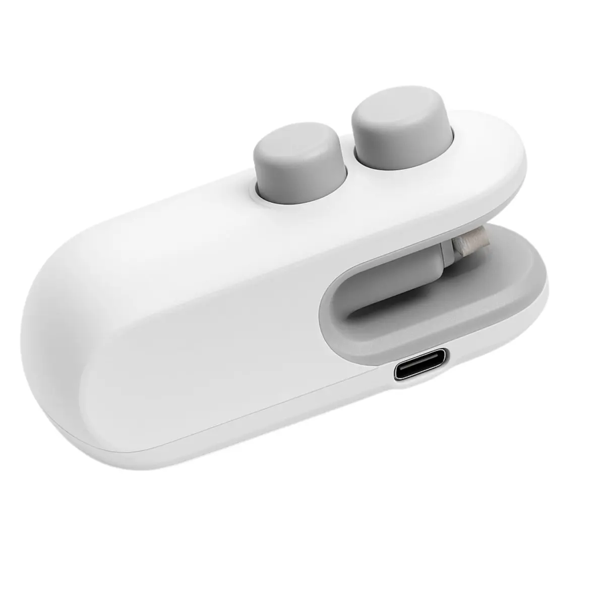 Mini Seladora Portátil Selagem para Embalagens e Alimentos | Compacta, Cortador Integrado, Design Ergonômico, Ideal para Casa, Viagem e Piqueniques