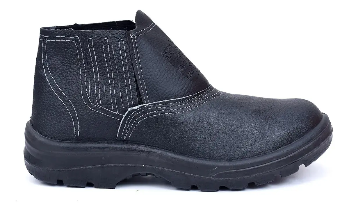 Bota Para Trabalho Segurança Vulcaflex Adultos Masculino Liso
