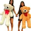 Urso Gigante Grande Pelúcia Teddy Bear 90cm - Nacional - 1