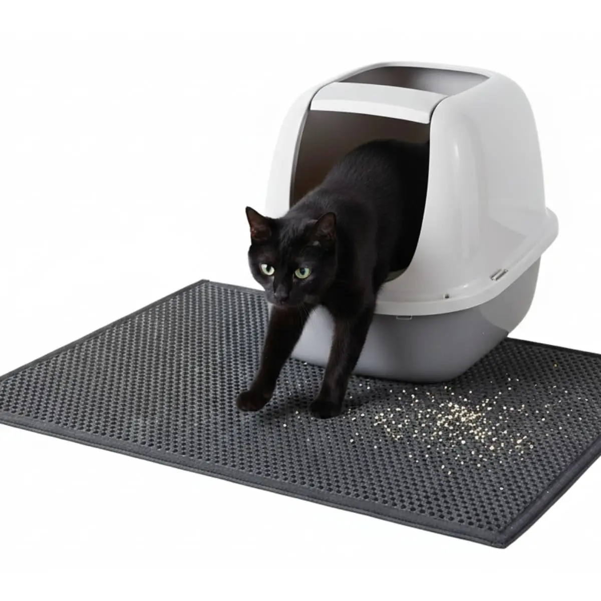 Tapete Higiênico Coletor de Areia para Gatos Petizada