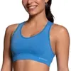 Top Esportivo Sem Costura Azul Claro P Regular - 1