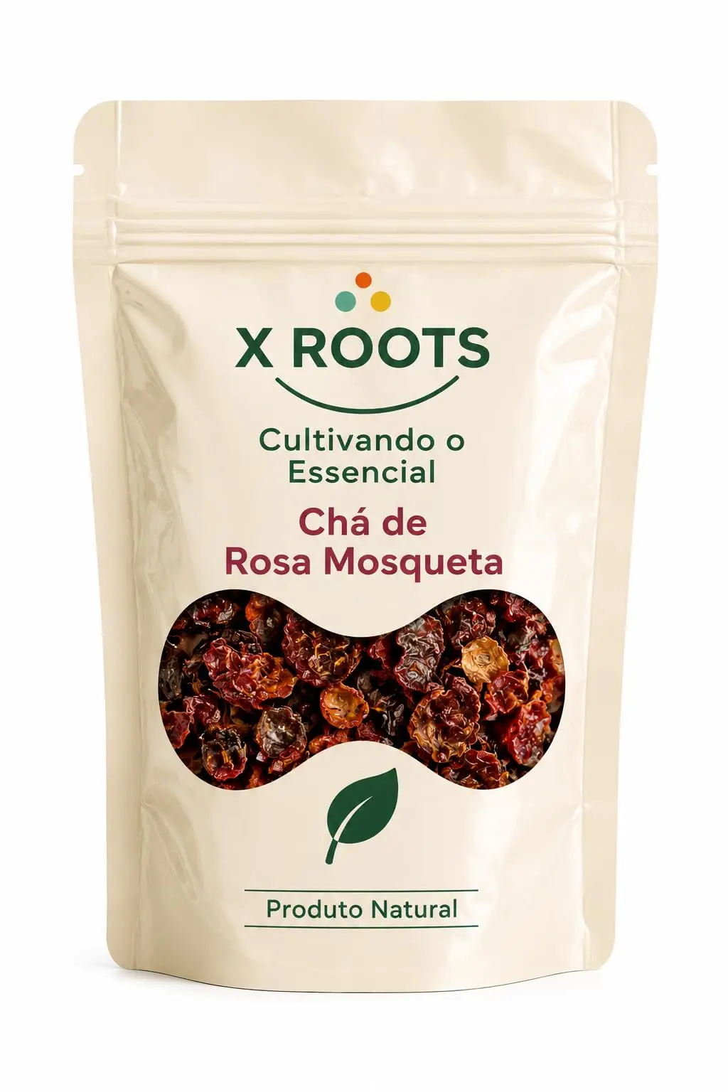 Chá de Rosa Mosqueta X Roots 100g – Ingrediente Natural para Infusão | Aroma Floral e Sabor Suave
