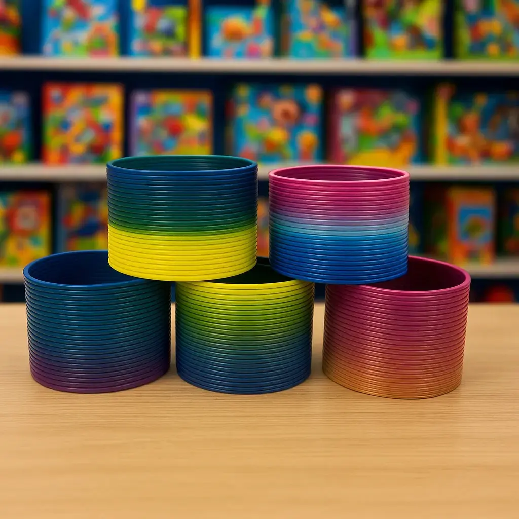 Kit de 9 Molas Malucas Coloridas, Brinquedo Infantil para Festas e Diversão thumbnail 5