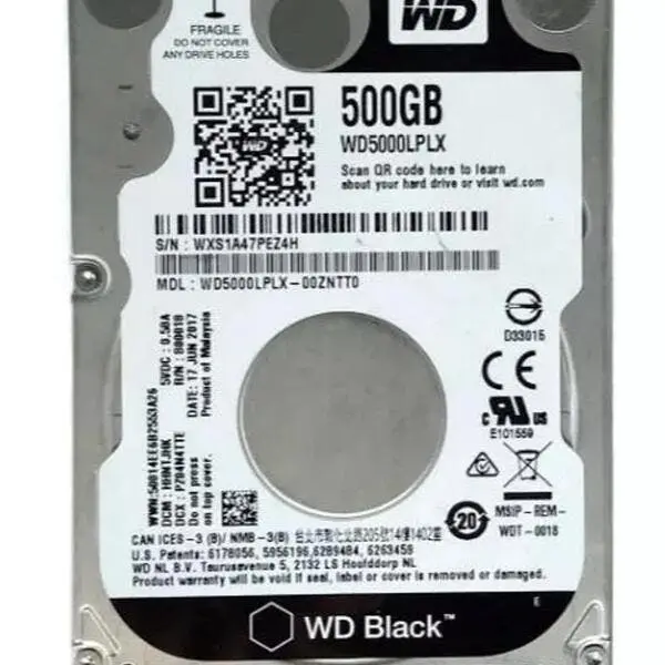 Gravador Hd Disco Rígido Interno 500gb Notebook - 1