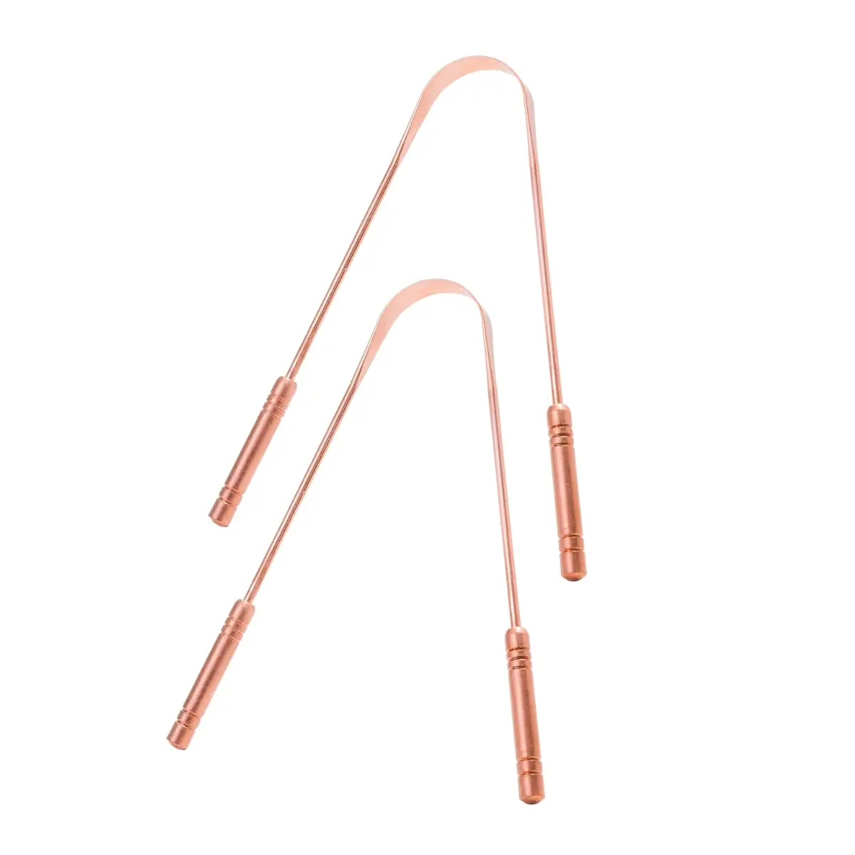 Kit 2 Raspadores De Língua Elimina Bactérias E Mau Hálito Previne Contra Cáries E Infecções Melhora Higiene Bucal LINHA PREMIUM DUPIN