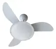Ventilador De Teto Ventisol Sunny inverter Com Controle Branco - 1