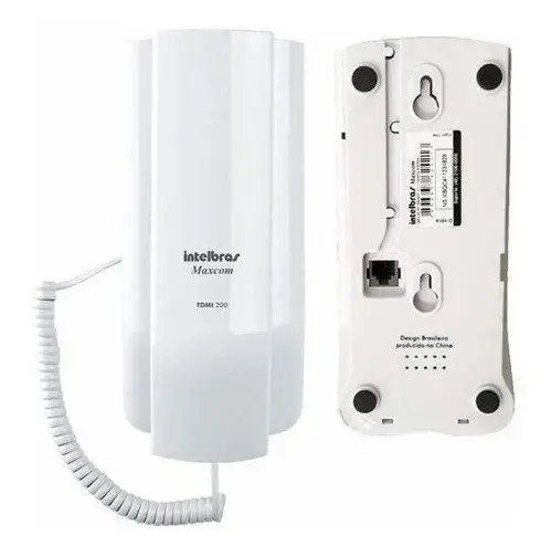 Interfone Telefônico Intelbras TDMI 300 para Apartamento Branco