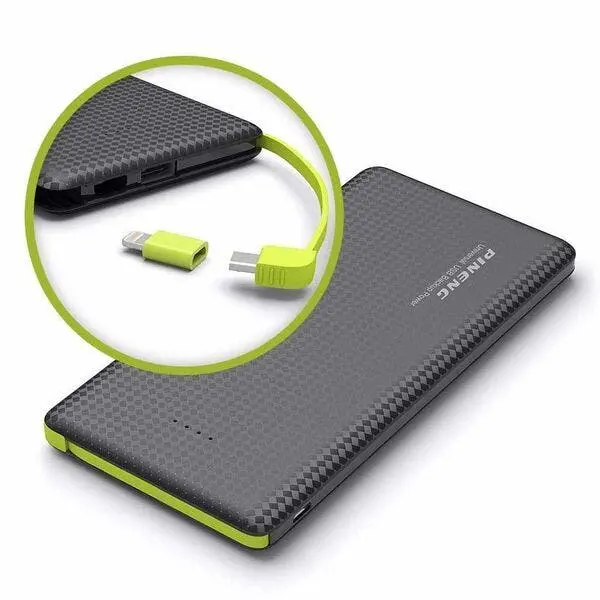 Bateria Portátil Pineng Carregador Power Bank 10000mah Pn-951