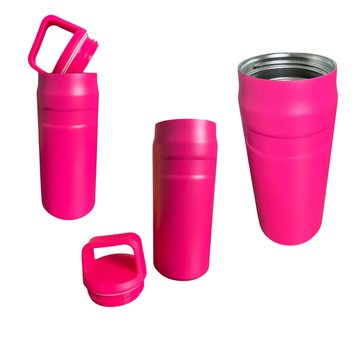 Garrafa Térmica 478 ml Aço Inox Boca Larga Anti Vazamento BPA Free - 1