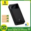 [APP/ Moedas R$ 150] Powerbank 20000mAh 15W com LED e Carga Rápida Baseus - 1