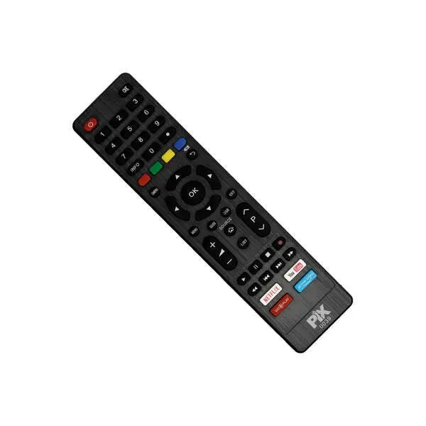 Controle Remoto Compatível Smart Tv Philco Netflix Globoplay - 1