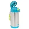 Garrafa Térmica 400ml Parede Dupla Azul - 1