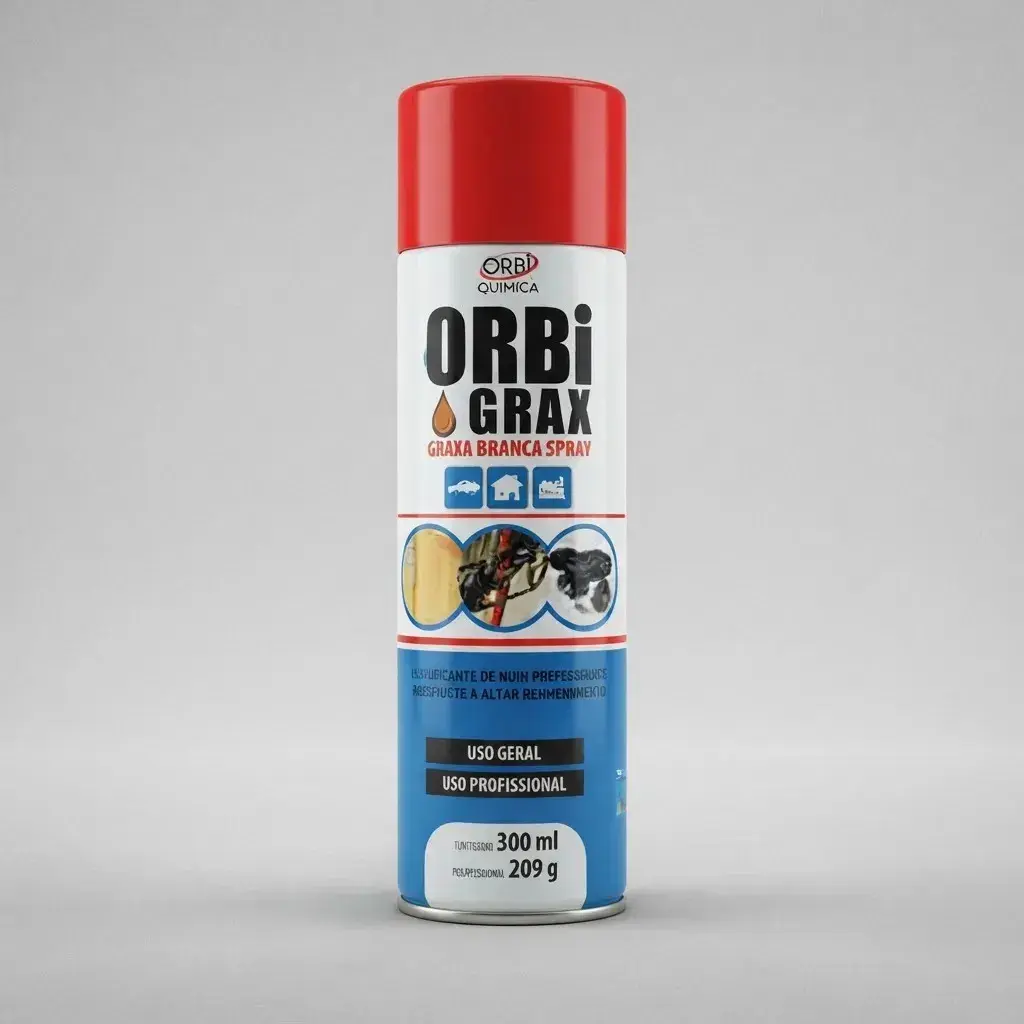 Graxa Branca Spray 300ml Orbigrax Universal Orbi 1539