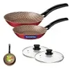 Conjunto de frigideiras com tampa 16 e 20 cm - 1