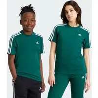 Camiseta Algodão Essentials 3-stripes Kids adidas