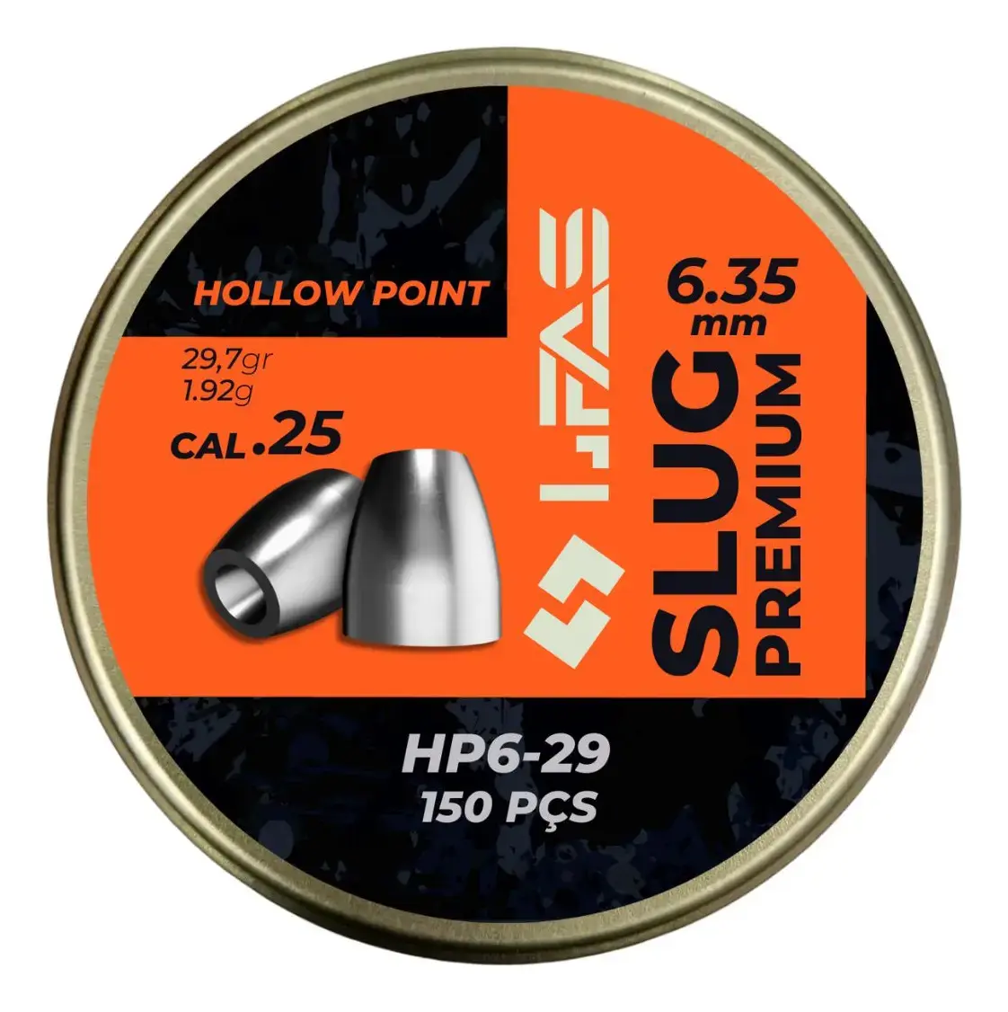 Chumbinho 6.35mm Slug 1,9g - Lfas thumbnail 4