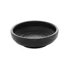 Porta Shoyu Redondo de Melamina 30ml Preto - 1