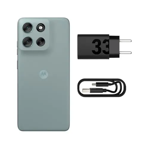 Smartphone Motorola Moto g56 5G - 256GB 24GB (8GB RAM+16GB Ram Boost) e 50MP Sony Lytia 600 Camera Ultrarresistencia militar IP68 + IP69 - Cinza thumbnail 6