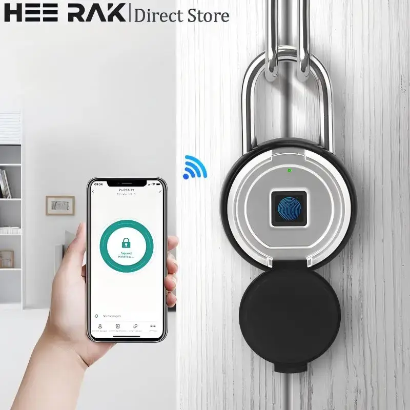 Fechadura Eletrônica BOZZYS Tuya com Impressão Digital, Fechadura Residencial com Autorização Remota Móvel, Desbloqueio Bluetooth, Fechadura Eletrônica de Liga de Zinco à Prova d'Água