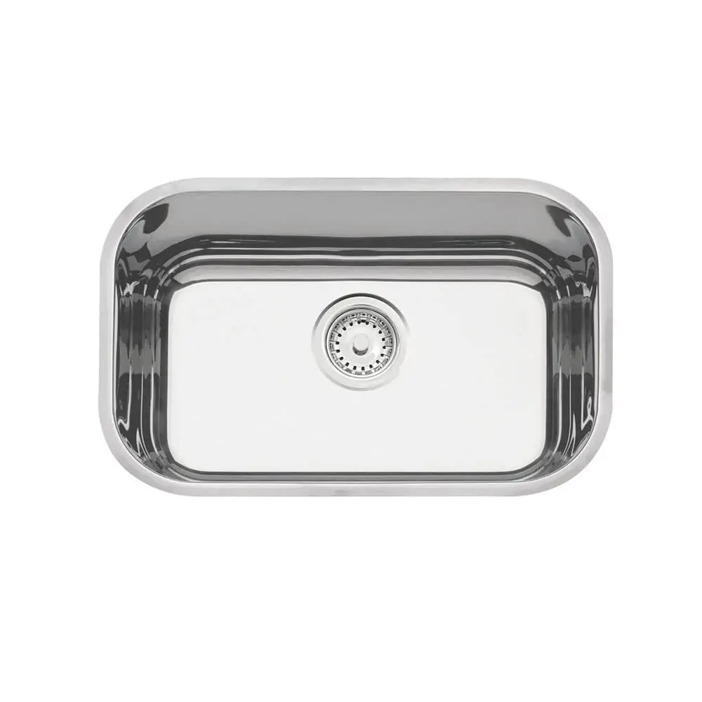Cuba Tramontina Lavínia 47 BL em aço inox alto brilho 47x30 cm