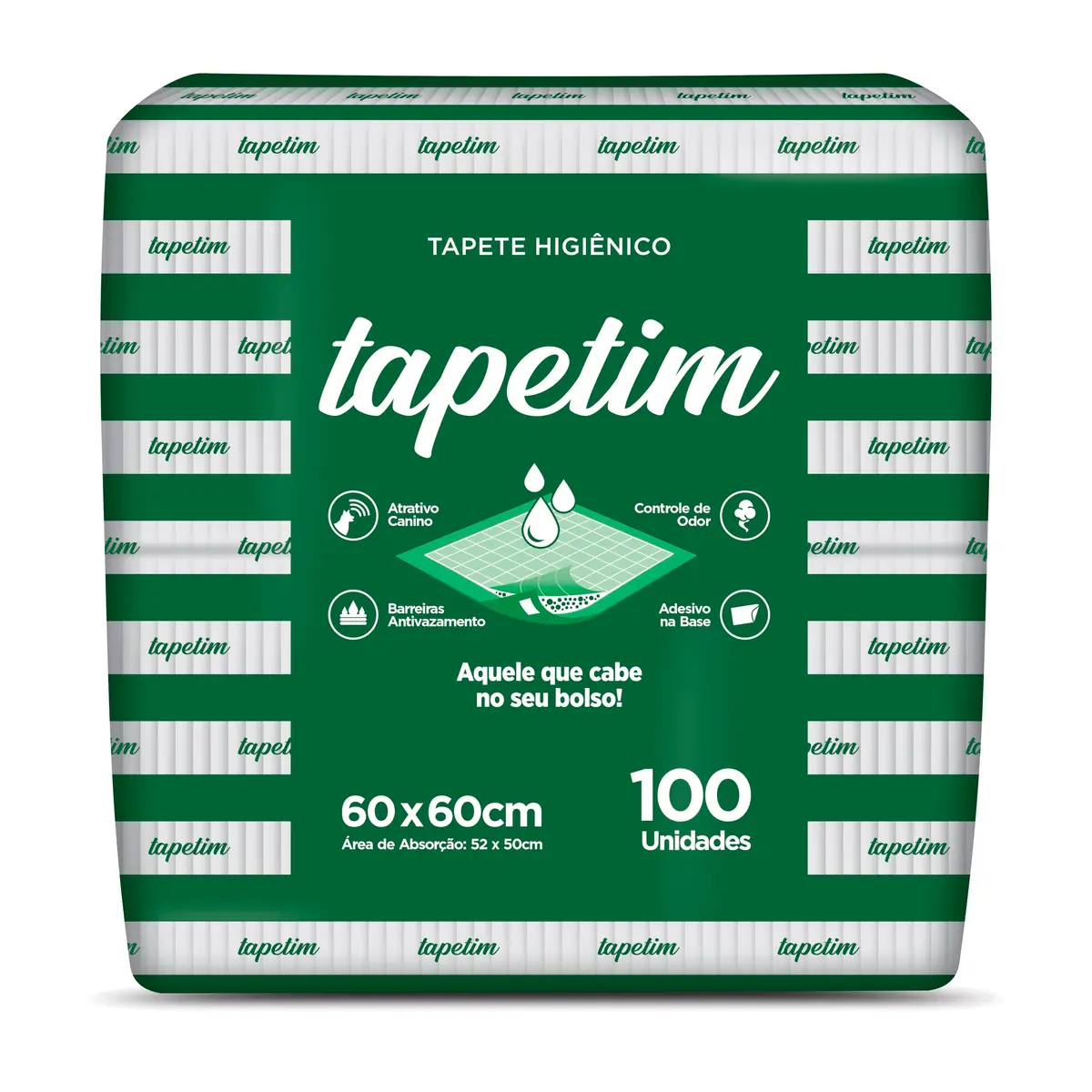 Tapete Higiênico Tapetim Great Pets 60x60 100un - 1