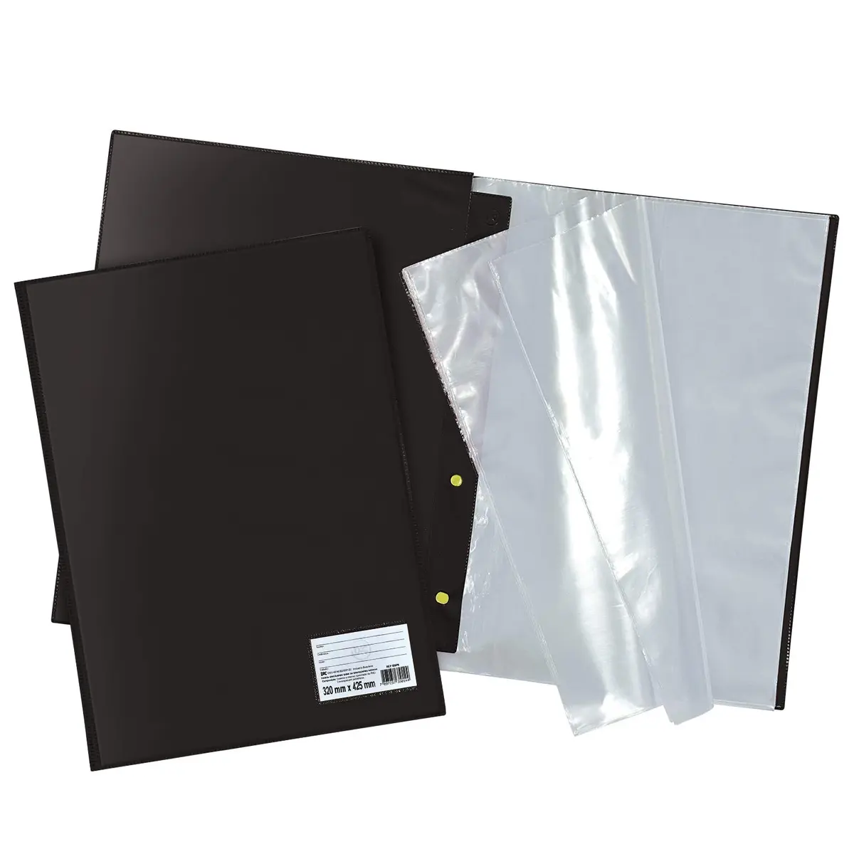 Pasta Catálogo A3 30Envelope Medio, DAC, Pasta Catálogo A3 30Envelope Medio 155PR, Preto, 155PR