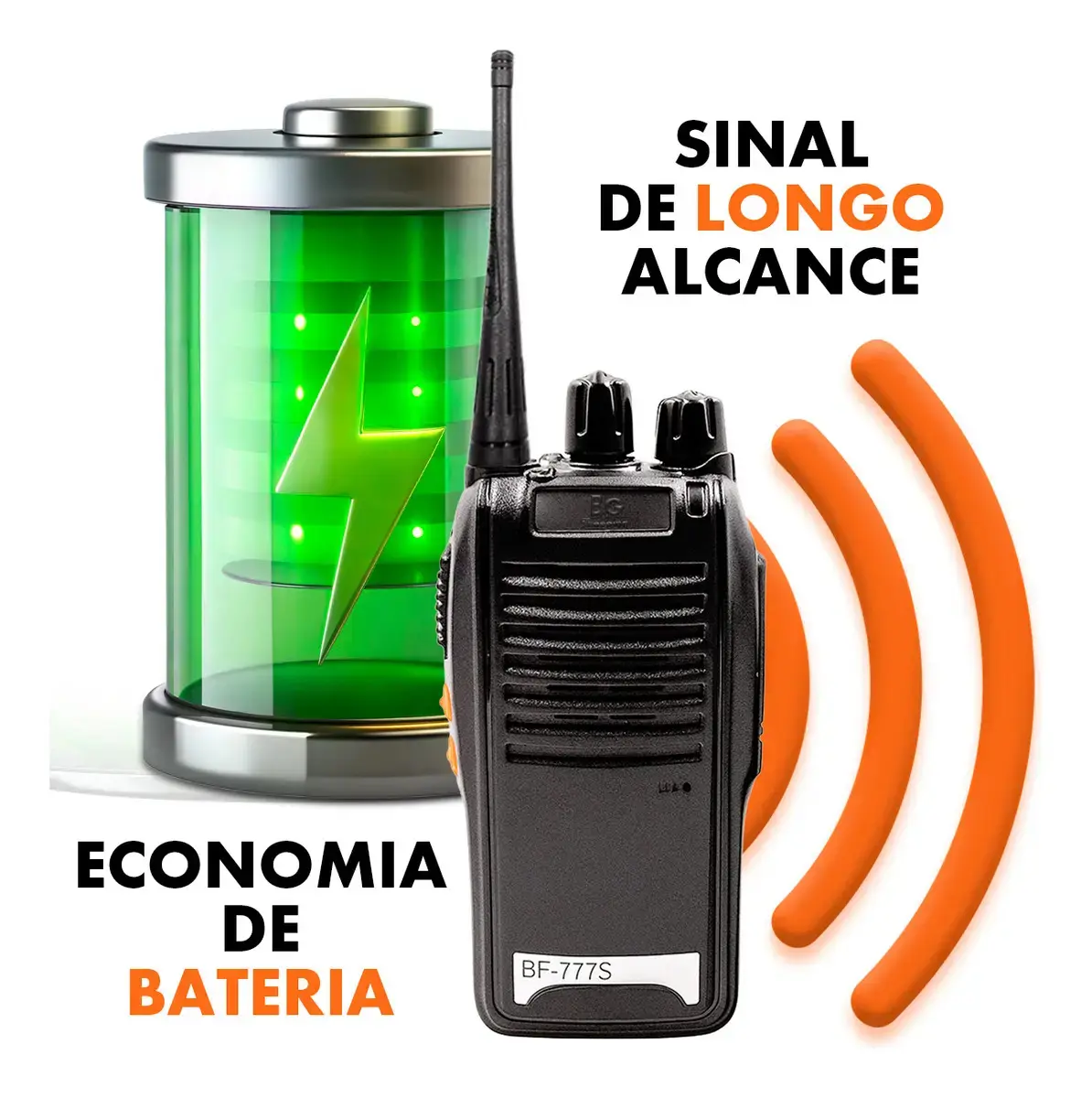 Kit 6 Radio Baofeng Walk Talk Comunicador 16 Ch 12km 777s thumbnail 4