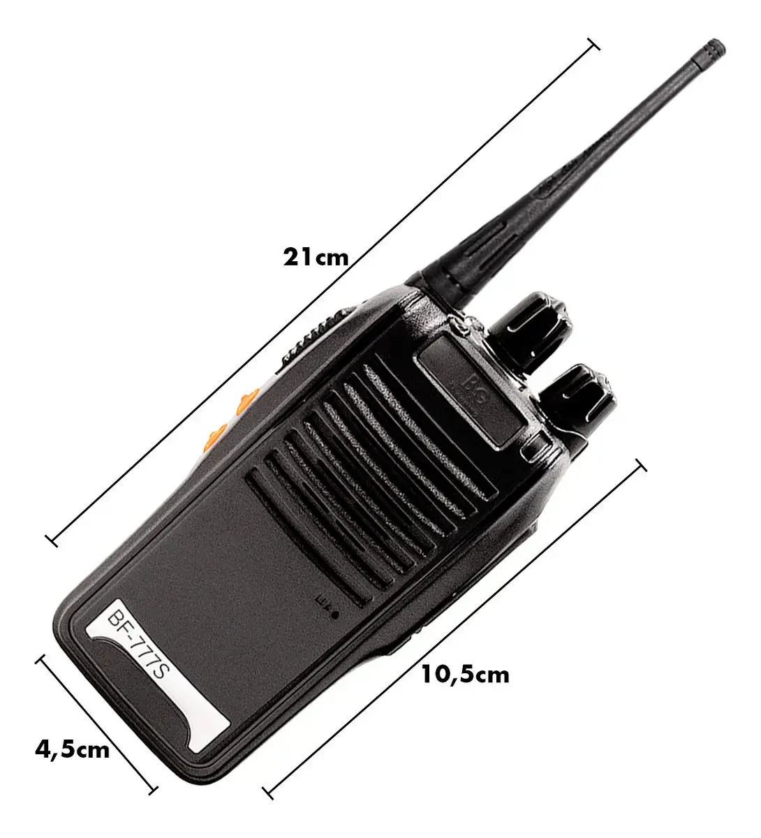 Kit 6 Radio Baofeng Walk Talk Comunicador 16 Ch 12km 777s thumbnail 5