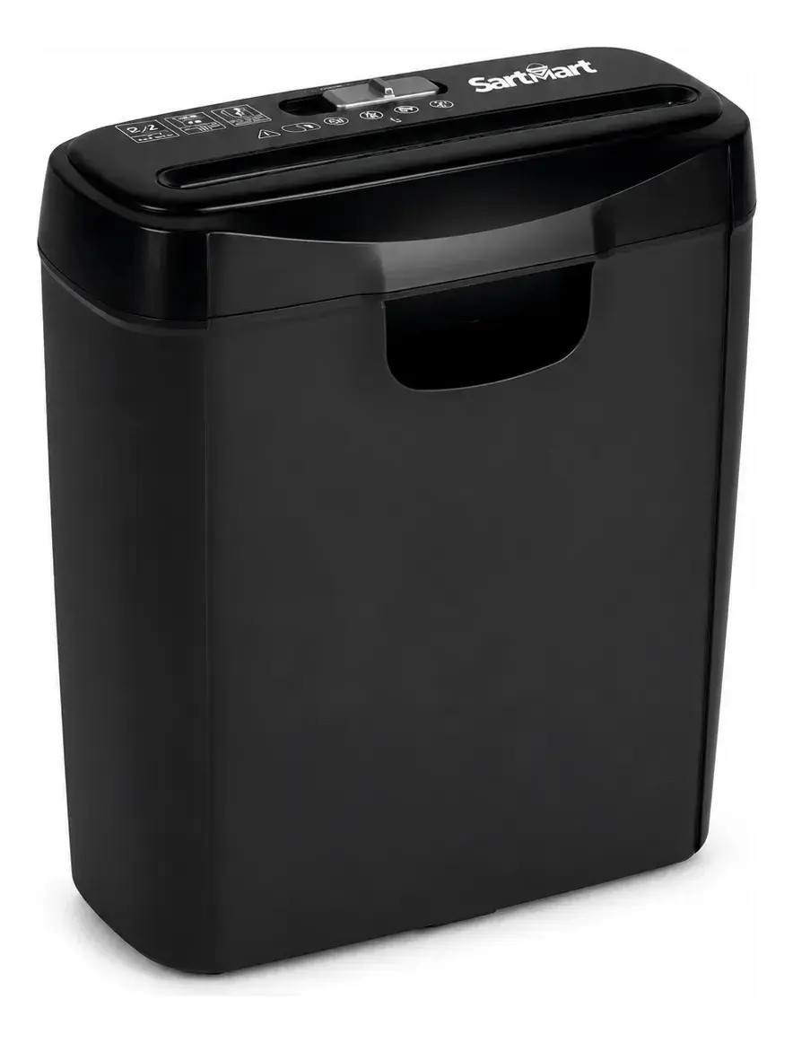 Fragmentadora de Papel Elétrica Automática 6 Folhas 10L A4 OS606S Sartmart Preta 220 e 127v
