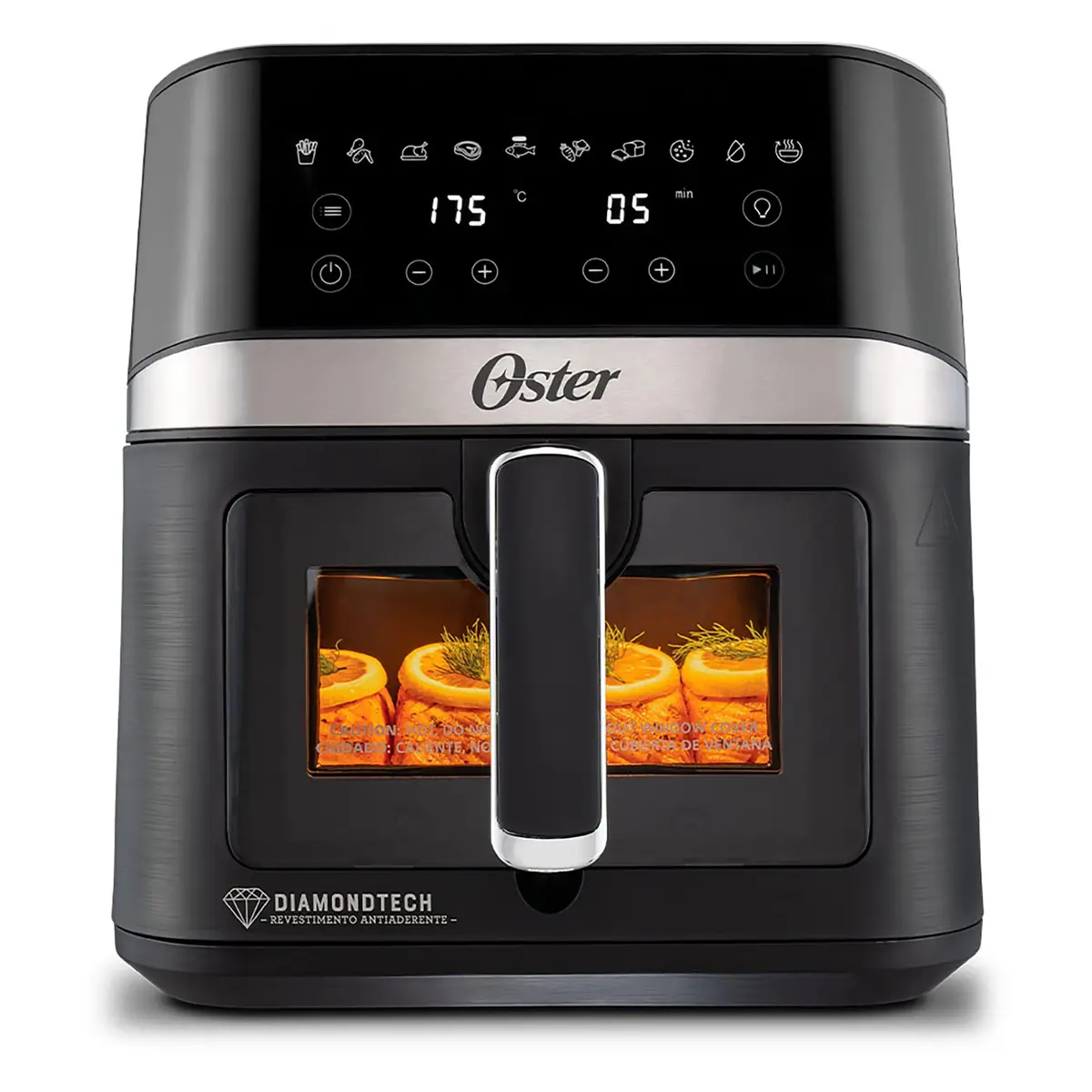 Fritadeira DiamondTech Oster 6L com Visor Transparente - 220V - 1
