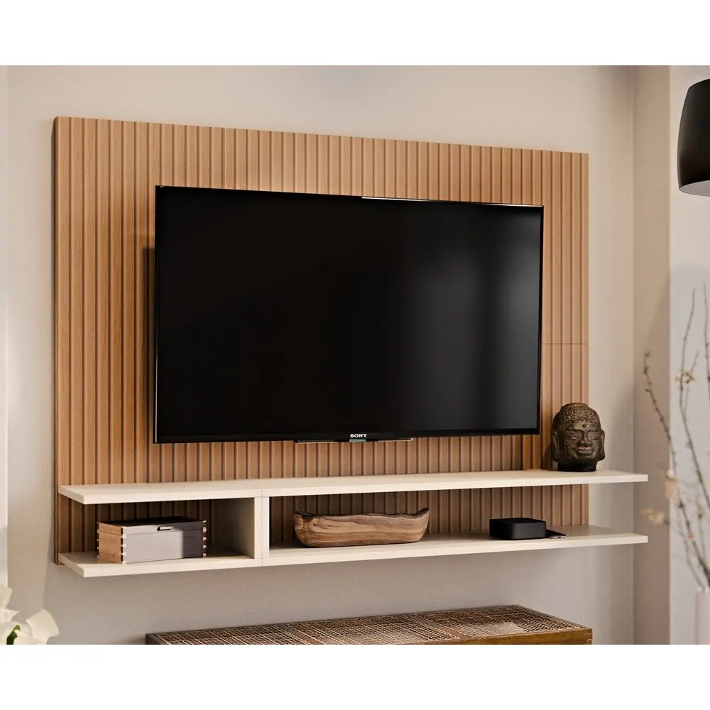 Painel Para TV Ripado Modelo MILÃO 50 Polegadas Smart Plus