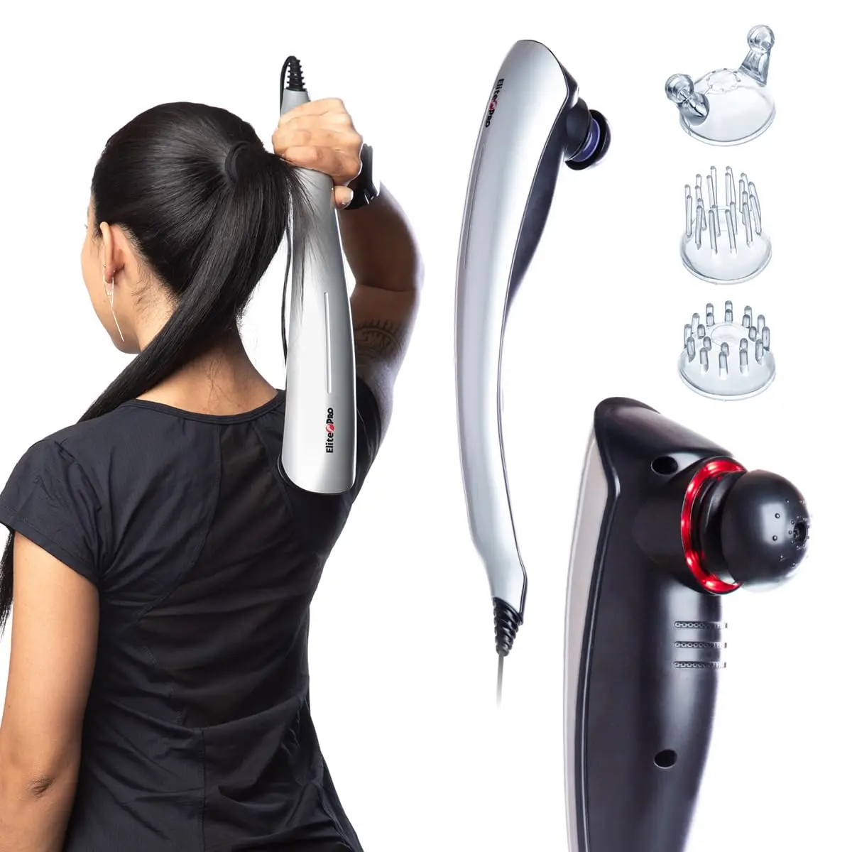 Massageador Elétrico Profissional Elite Pro Original Massagem Corporal Relaxamento (220, Volts)